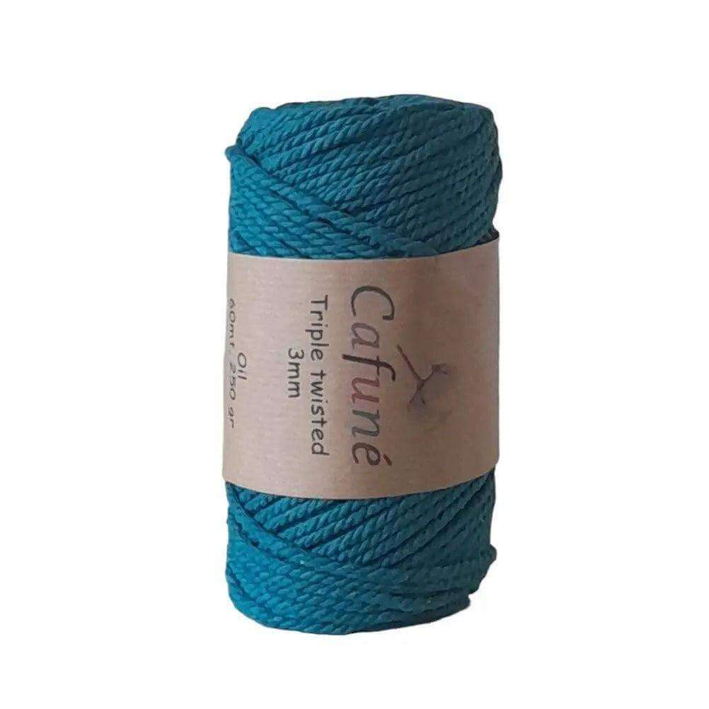 Cafuné Macrame Touw 3mm -Oli - Hobbygaren