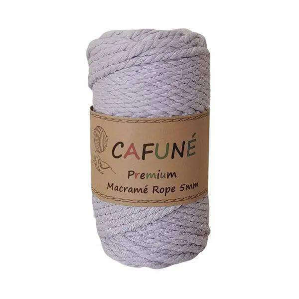 Premium Macrame Touw 5mm Lila - Hobbygaren