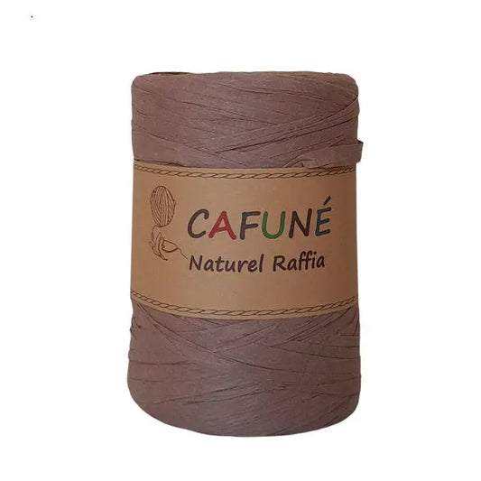 raffia naturel papiergaren milky coffe - latte