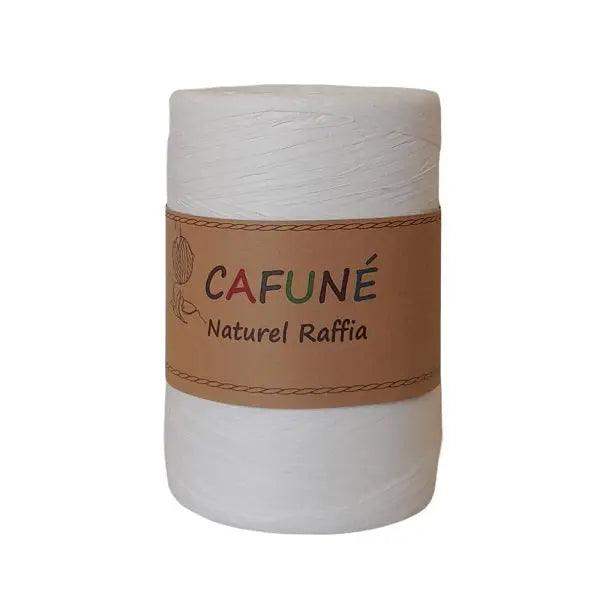 Raffia Naturel Garen-Wit - Hobbygaren