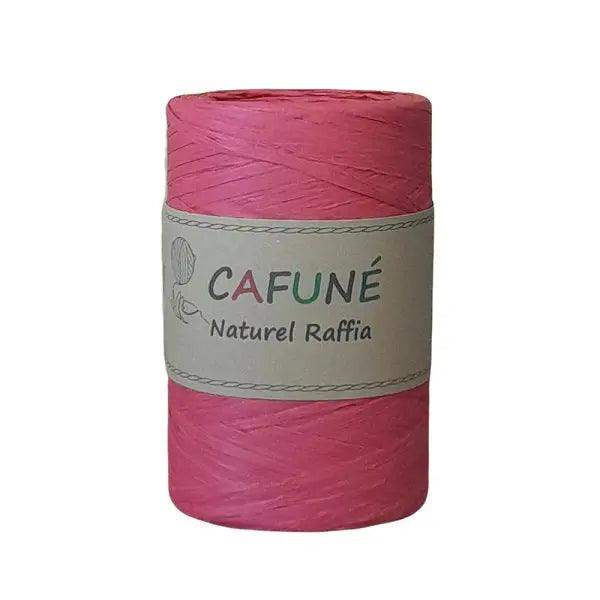 Raffia Naturel Garen-Fuchsia - Hobbygaren