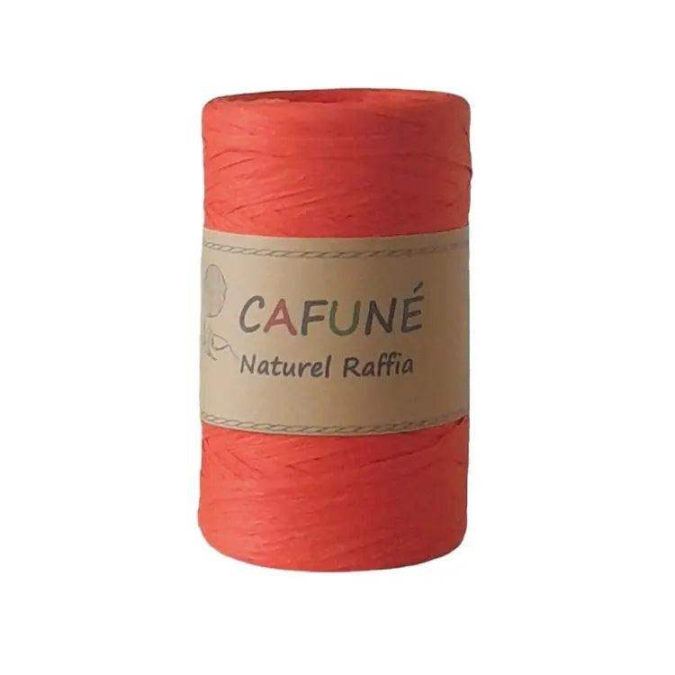 Raffia Naturel Garen-Oranje - Hobbygaren