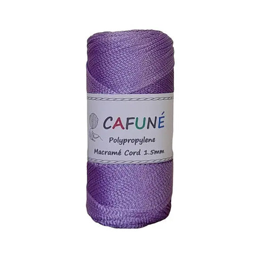 cafune propyleen koord 1.5 mm lavendel, haakgaren van hobbygaren