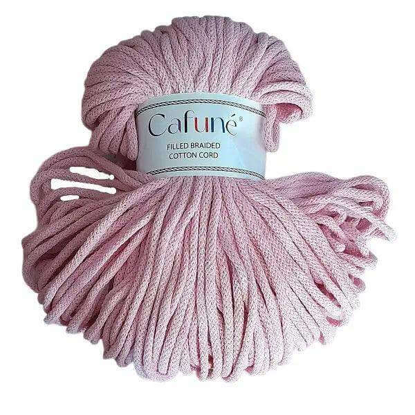 Premium Macrame Koord 5mm - 100 mt.-Roze - Hobbygaren