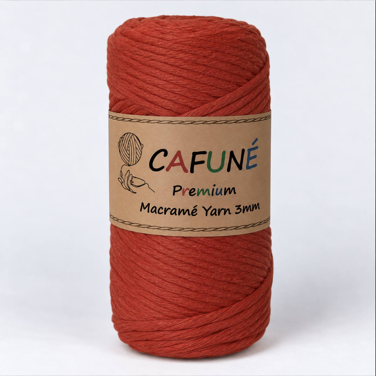 Makramee Garn 3mm – Cafuné Premium | Weich & Auskämmbar