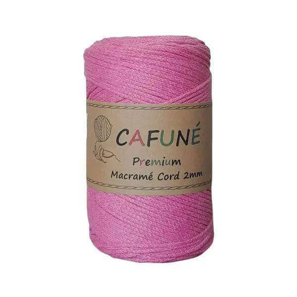 Premium Macrame Koord 2mm Roze - Hobbygaren