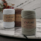 Cafuné Macramé Cord 5mm – Blue – Braided &amp; 40m