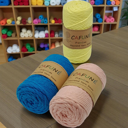 Cafuné Premium Macrame Garen 3mm