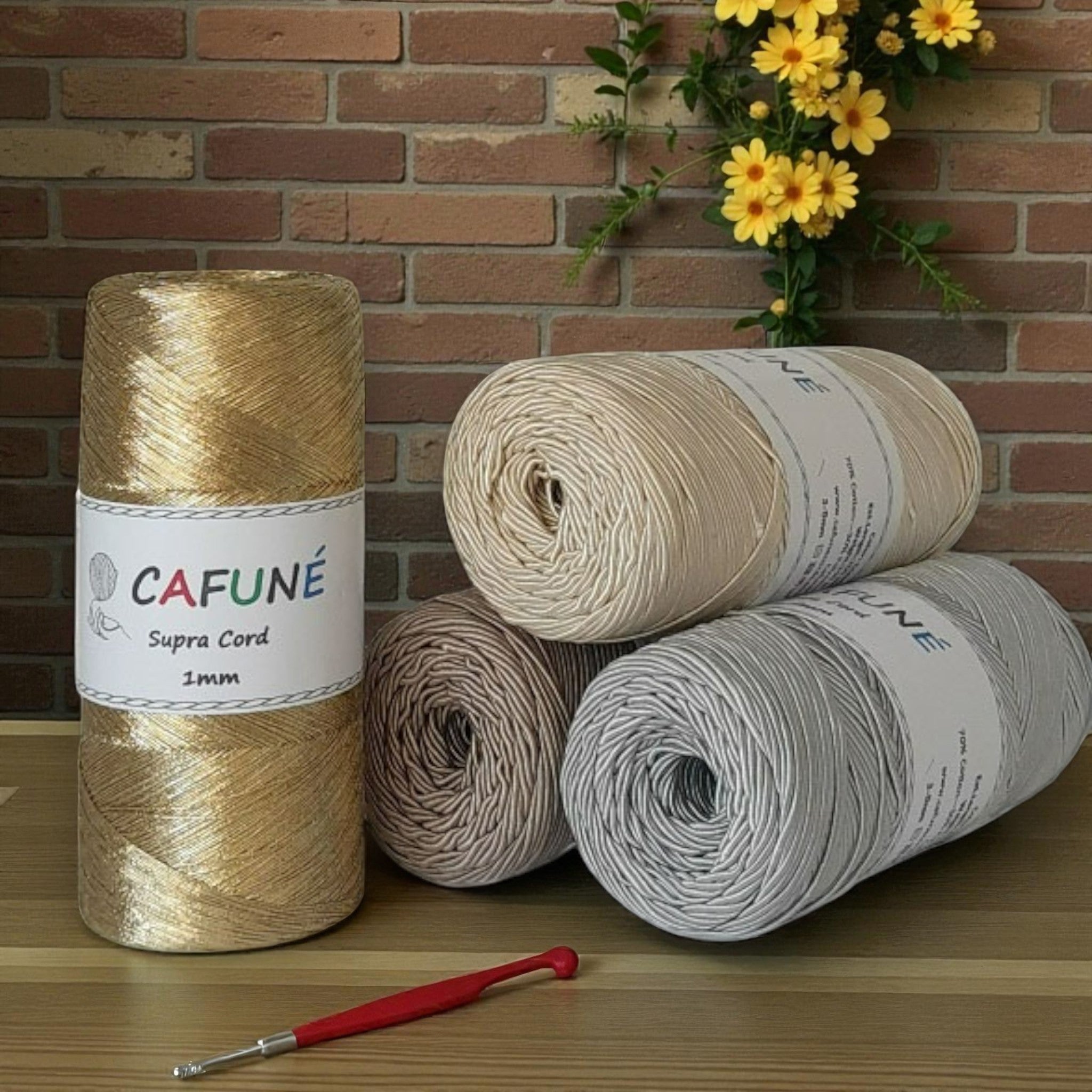 Cafuné Supra Macrame Koord 1.5mm