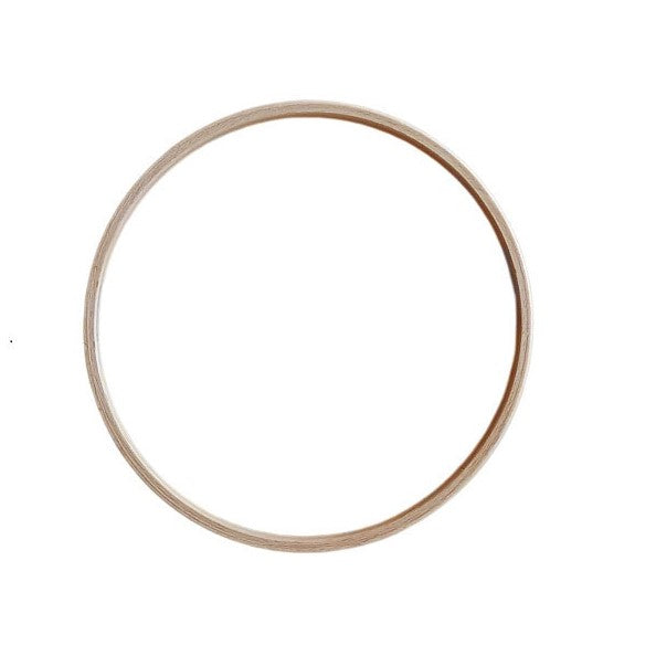 Houten hobby Ring voor mandala, dromenvangers. Voor de beste prijs bij hobbygaren.nl