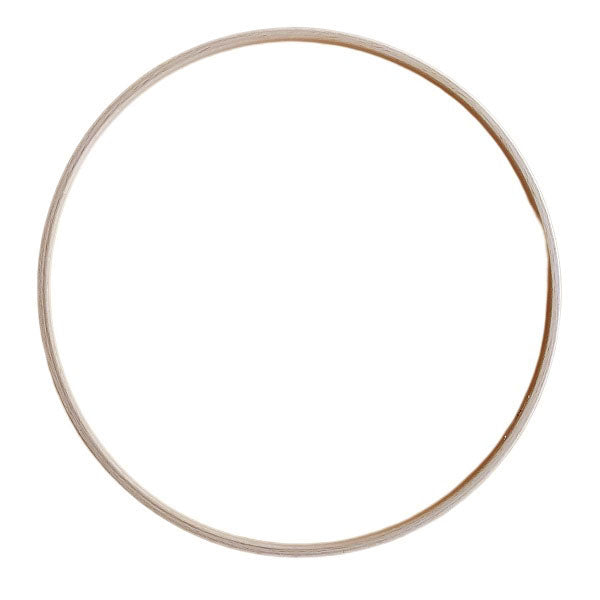Houten hobby Ring voor mandala, dromenvangers. Voor de beste prijs bij hobbygaren.nl