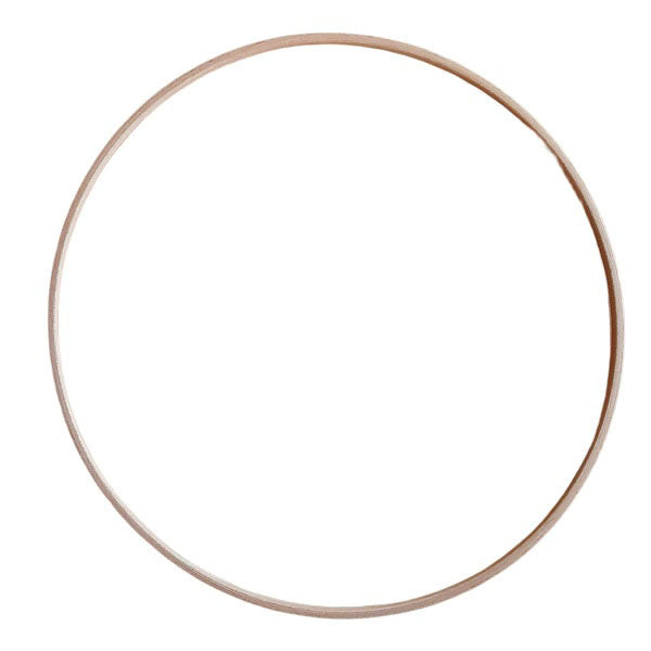 Houten hobby Ring voor mandala, dromenvangers. Voor de beste prijs bij hobbygaren.nl