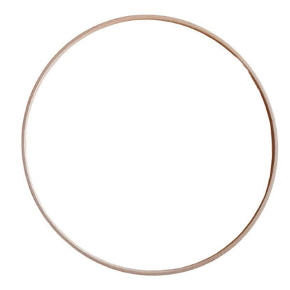 Houten hobby Ring voor mandala, dromenvangers. Voor de beste prijs bij hobbygaren.nl