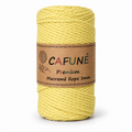 Premium Macramé Touw 3mm – Triple Twist 60 m | Cafuné
