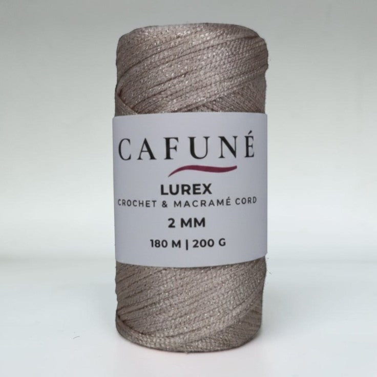 2 mm Lurex Haakkoord & Macramé Koord | Cafuné