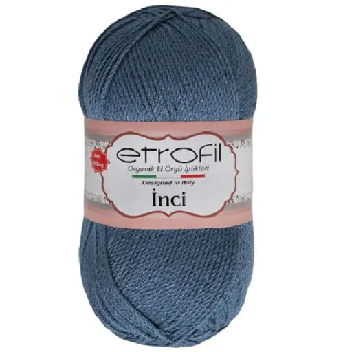 Etrofil inci acryl anti pilling garen antiek blauw van hobbygaren.nl