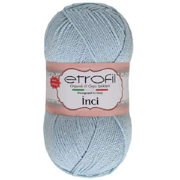 Etrofil Inci Premium Anti Pilling Garen-IJs Blauw 75060 - Hobbygaren