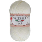 Etrofil Inci Premium Anti Pilling Garen-Ecru 70172 - Hobbygaren