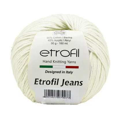 etrofil jeans no 28 ecru van hobbygaren.nl