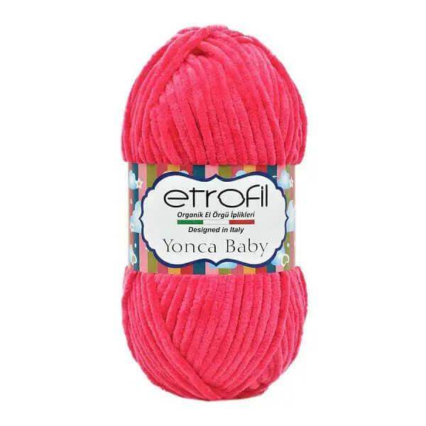 Etrofil Chenille Garen-Licht Fuchsia 70319 - Hobbygaren