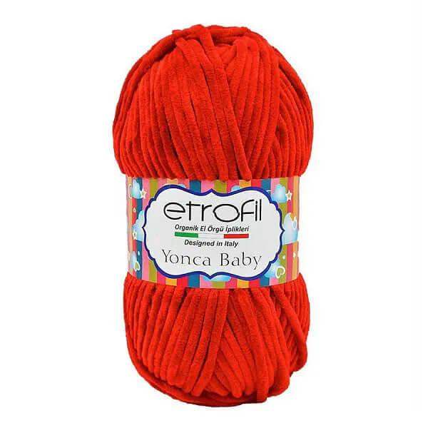Etrofil Chenille Garen-Rood 70321 - Hobbygaren