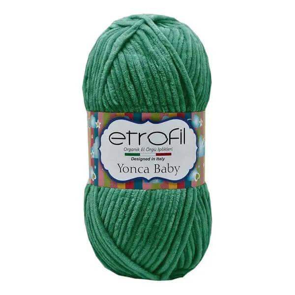 Etrofil Chenille Garen-Groen 70426 - Hobbygaren
