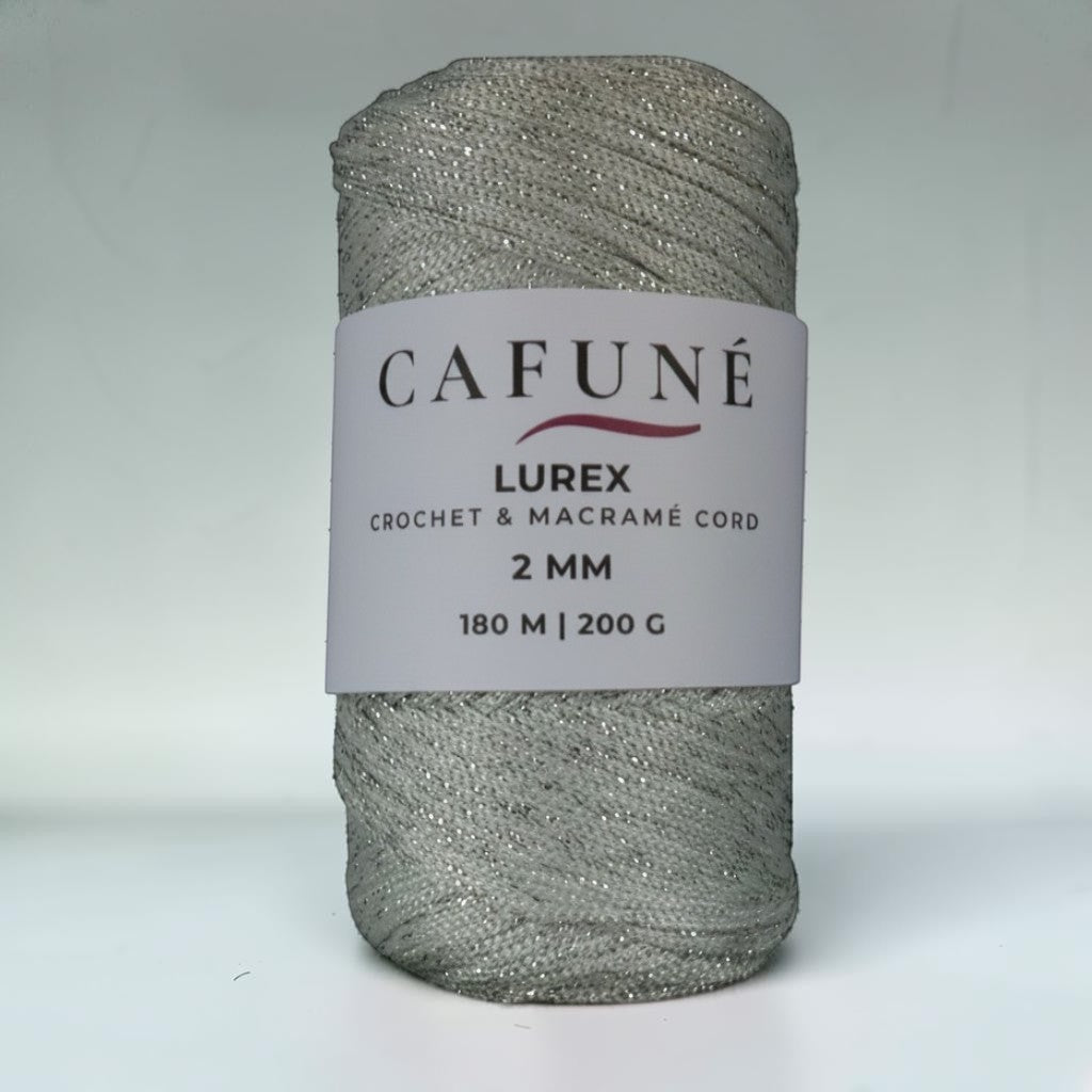 2 mm Lurex Haakkoord & Macramé Koord | Cafuné
