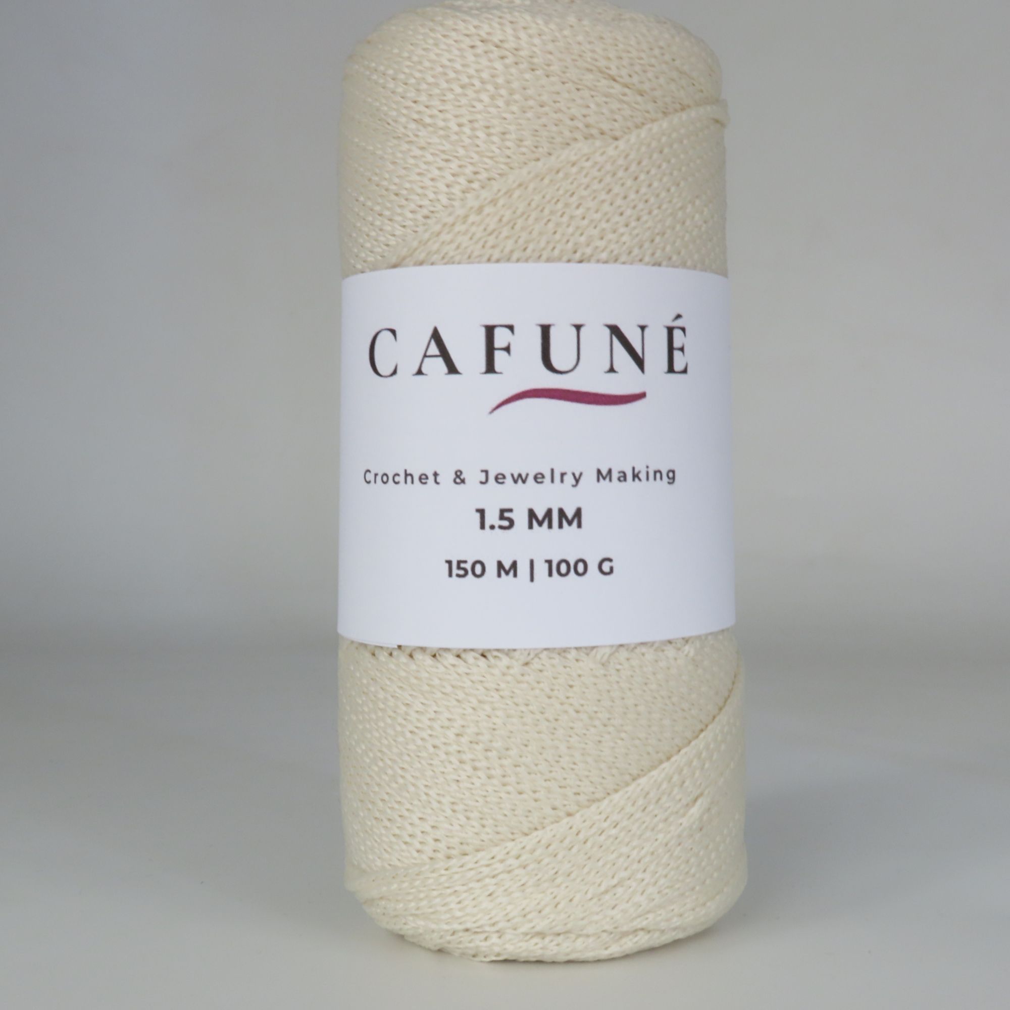 Dun Koord 1,5 mm – Licht & Waterbestendig | Cafuné