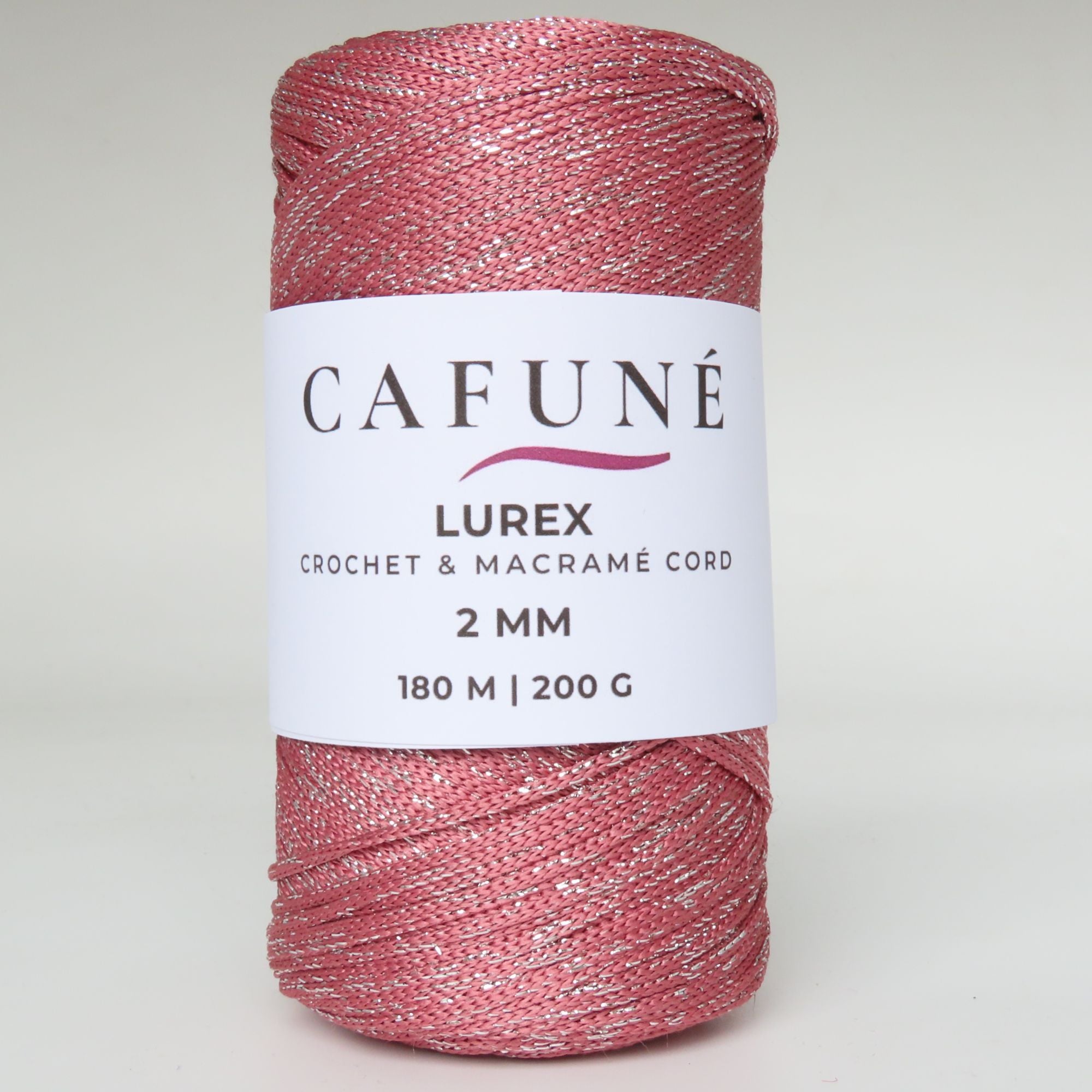 2 mm Lurex Haakkoord & Macramé Koord | Cafuné