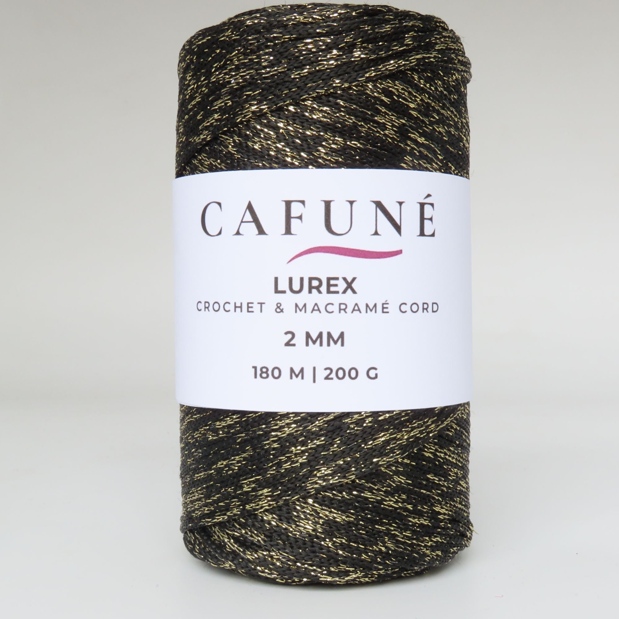 2 mm Lurex Haakkoord & Macramé Koord | Cafuné