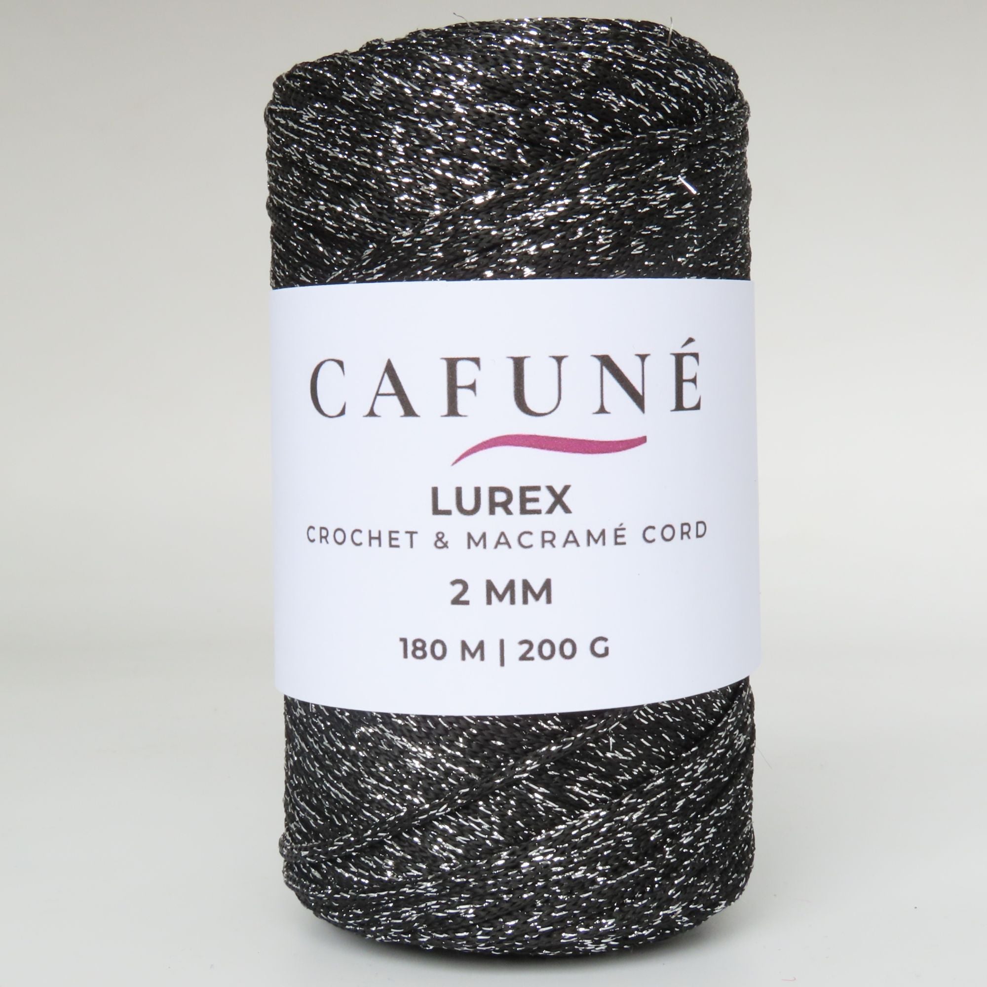 2 mm Lurex Haakkoord & Macramé Koord | Cafuné