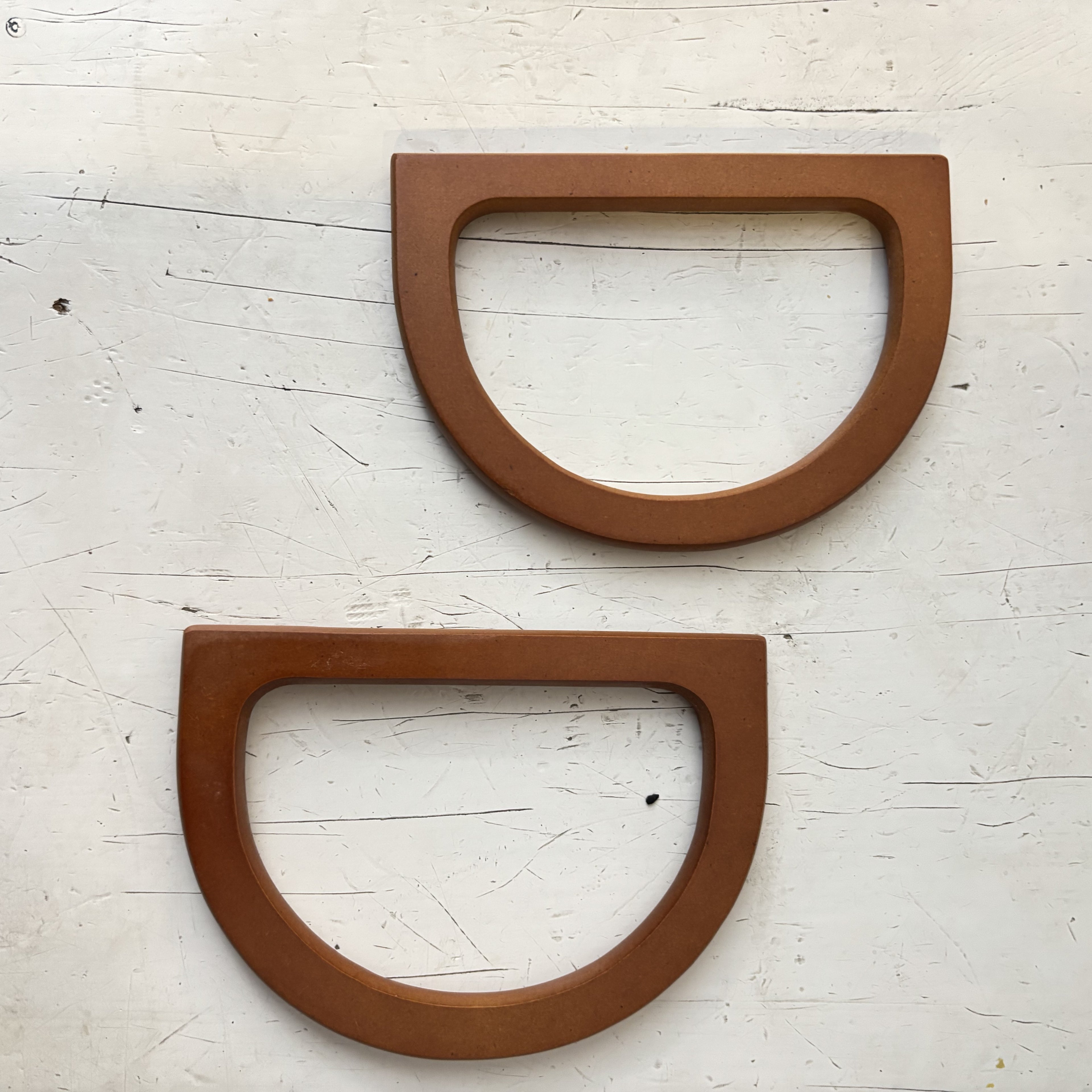 Anses de sac en bois - Forme D Marron
