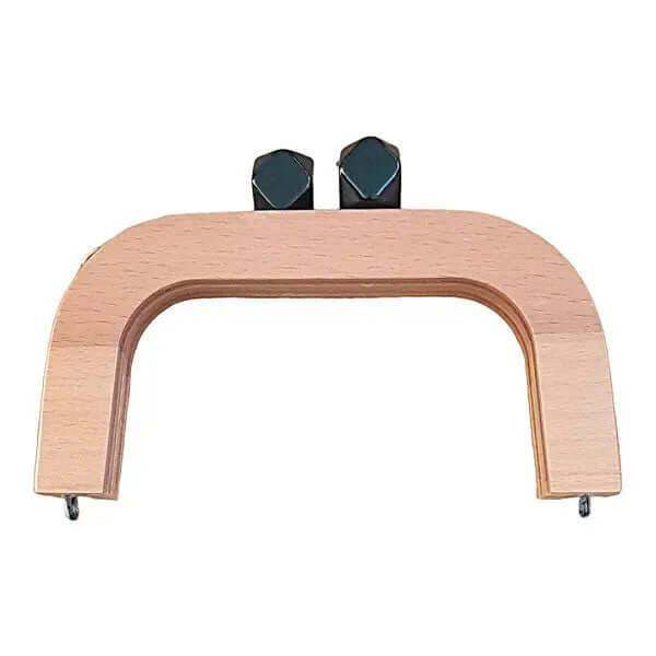 Houten Tas Frame Zwart - Hobbygaren