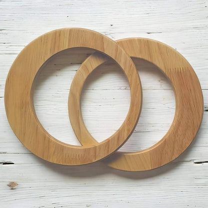 Houten Tashengsels- Rond Lichtruin - Hobbygaren