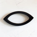 Houten Tashandvatten Ovaal – 20 × 9 cm