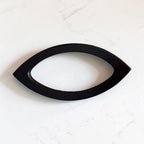 Houten Tashandvatten Ovaal – 20 × 9 cm
