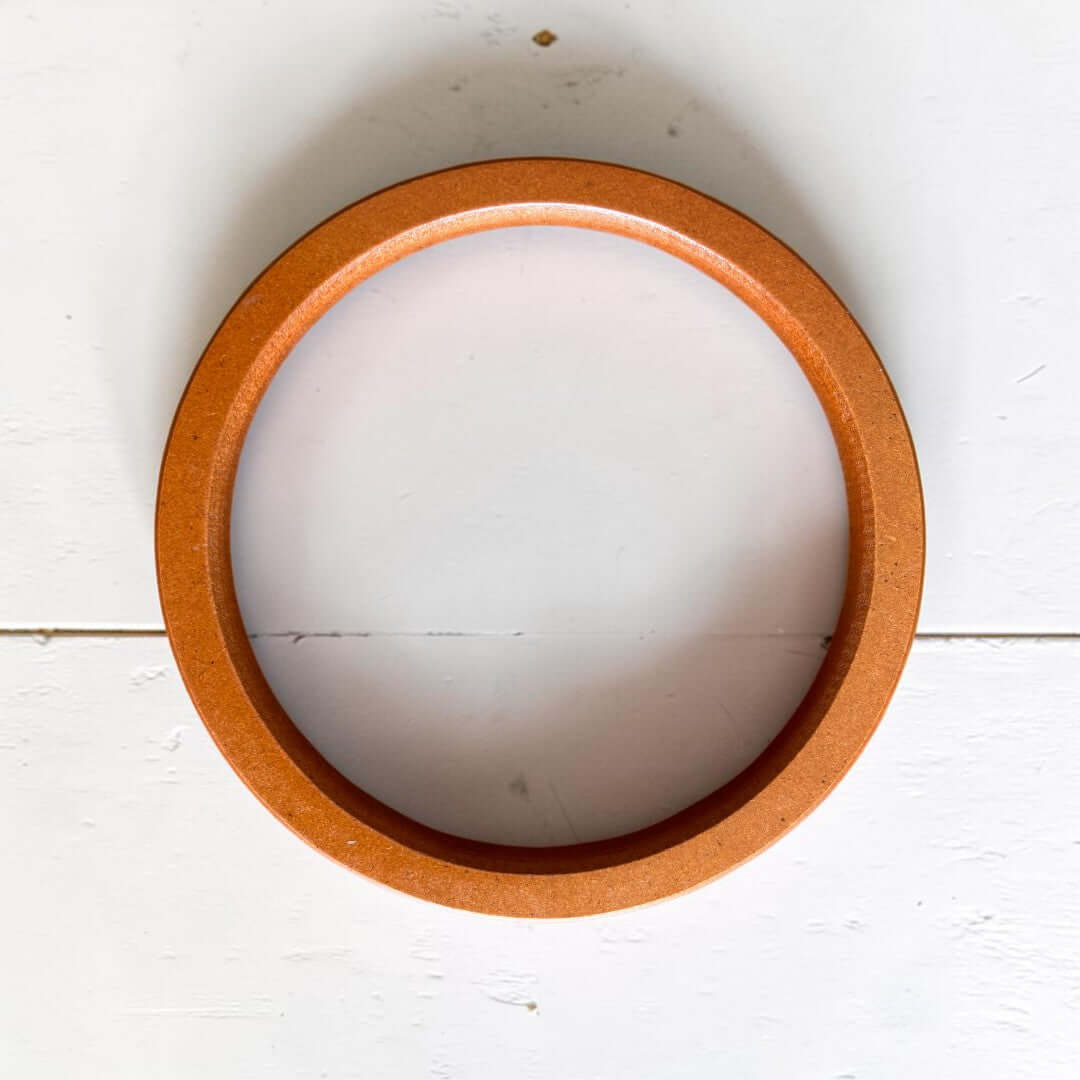 Ronde Houten Tashengsels – Ø 13 cm (Set van 2)