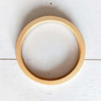 Ronde Houten Tashengsels – Ø 13 cm (Set van 2)
