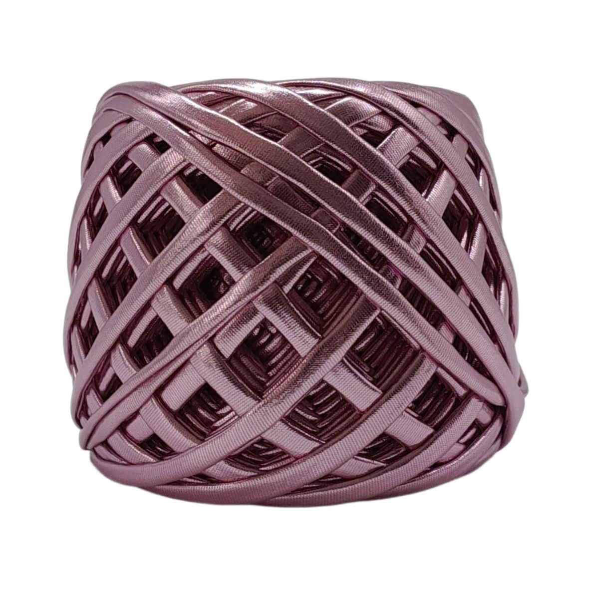 Roze Lintgaren Metaliclook van Cafuné. Verkrijgbaar bij hobbygaren.nl 