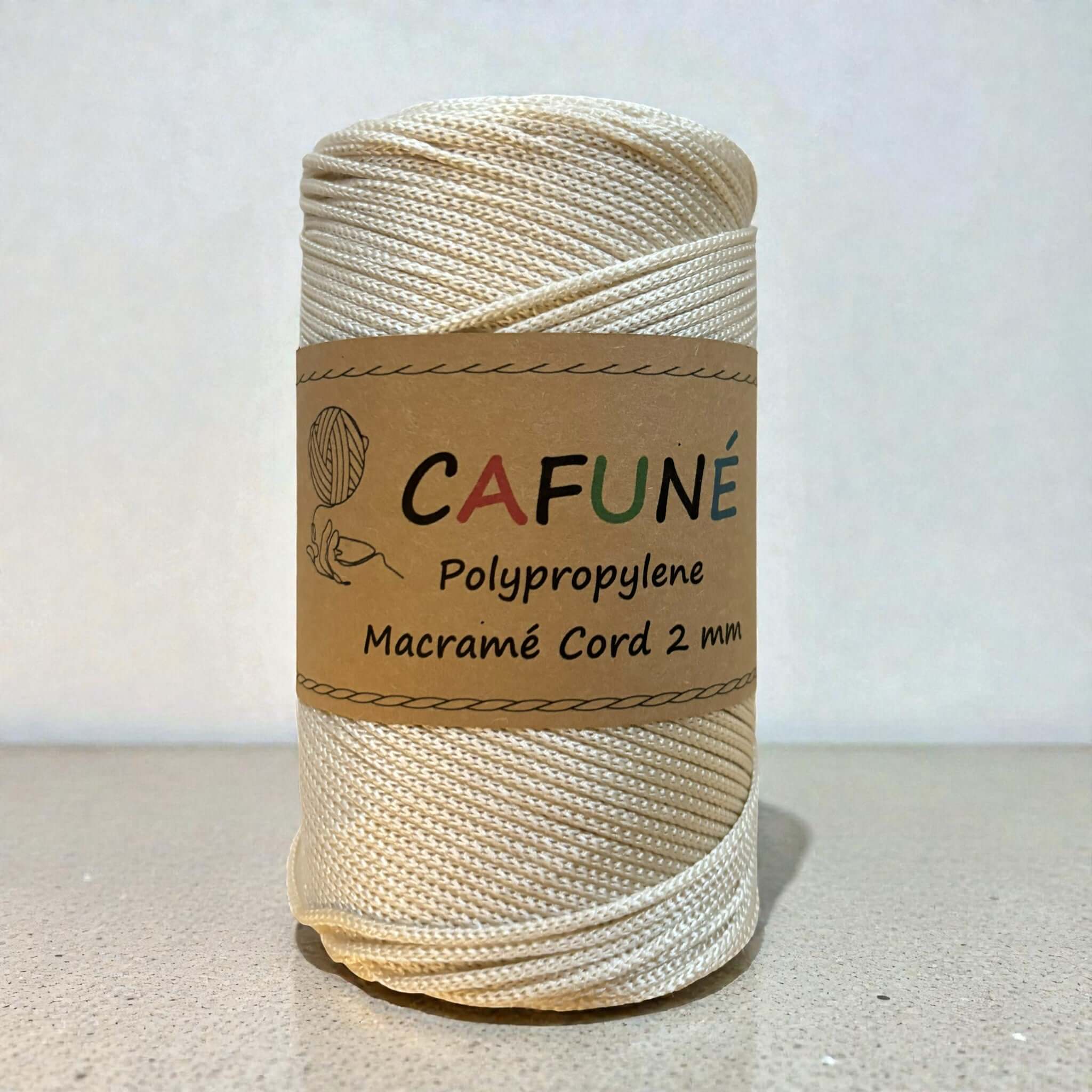 Cafuné Polypropyleen Macrame Koord 2mm