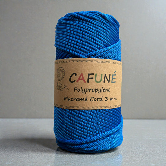 Polypropylene Macrame Cord 3mm-Indigo