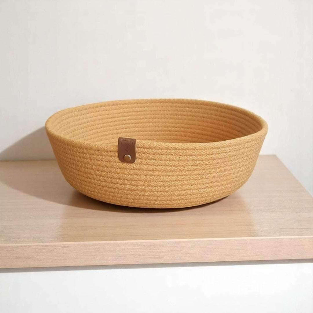 Mandjes – Oker | Set van 2 - Hobbygaren