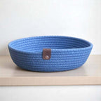 Mandjes – Antiek Blauw Set van 2 - Hobbygaren