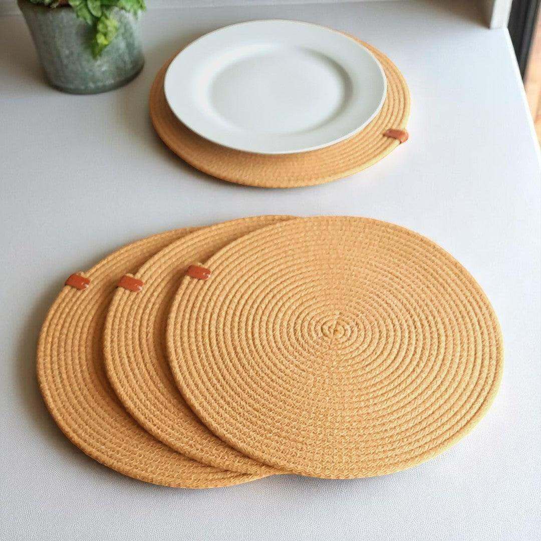 Placemats 34cm  Oker - Hobbygaren