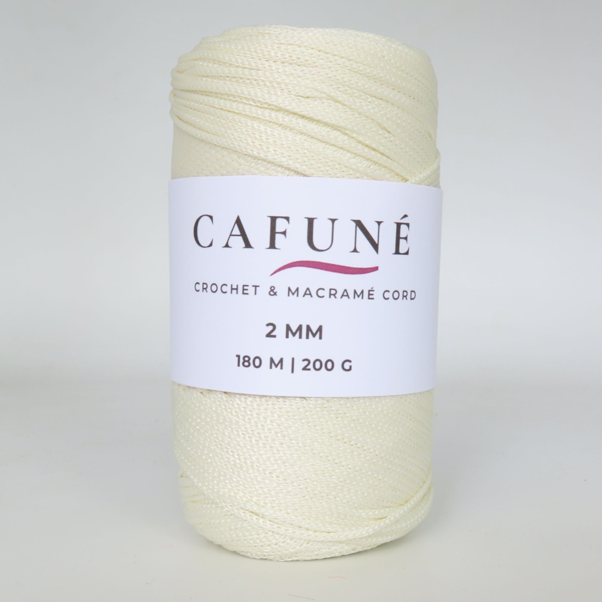 Dun Koord 2mm voor Haken, Sieraden en Macramé – Waterbestendig – Cafuné