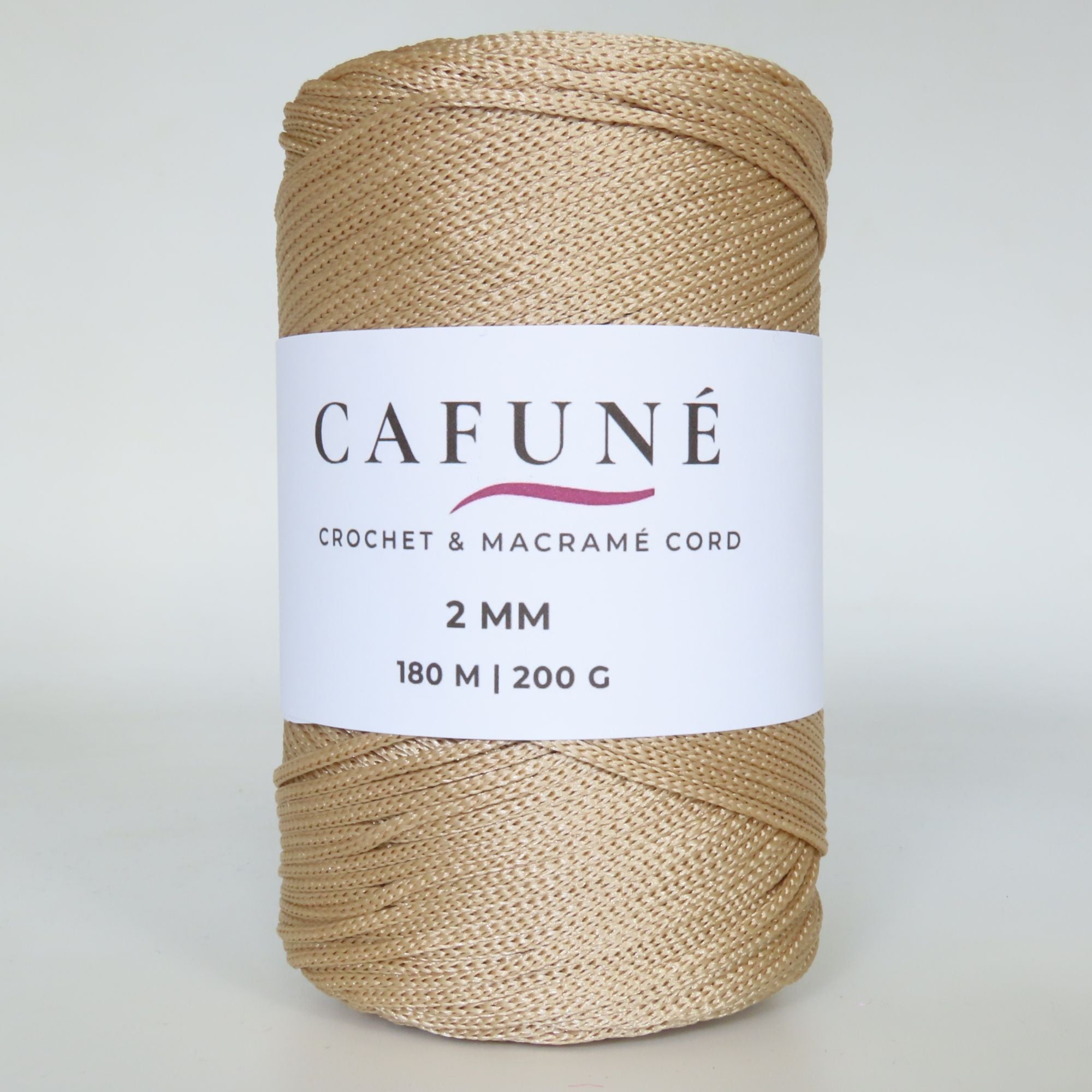 Cafuné Polypropylene Macrame Cord 2mm