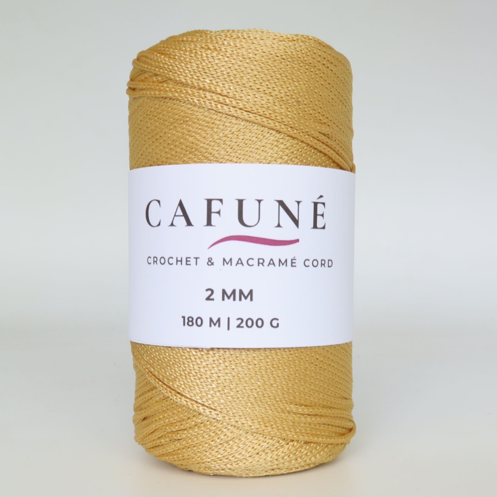 Dun Koord 2mm voor Haken, Sieraden en Macramé – Waterbestendig – Cafuné