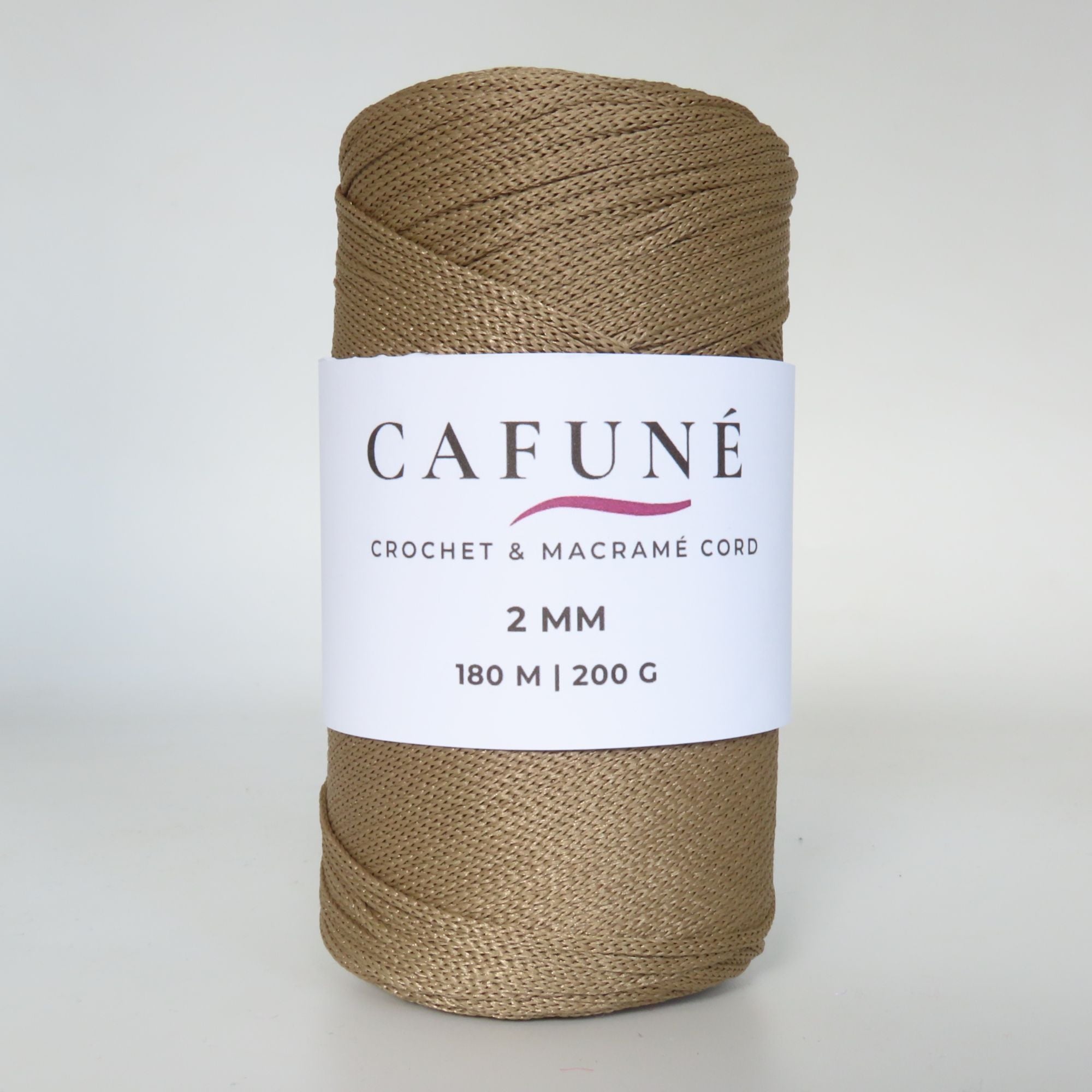 Dun Koord 2mm voor Haken, Sieraden en Macramé – Waterbestendig – Cafuné