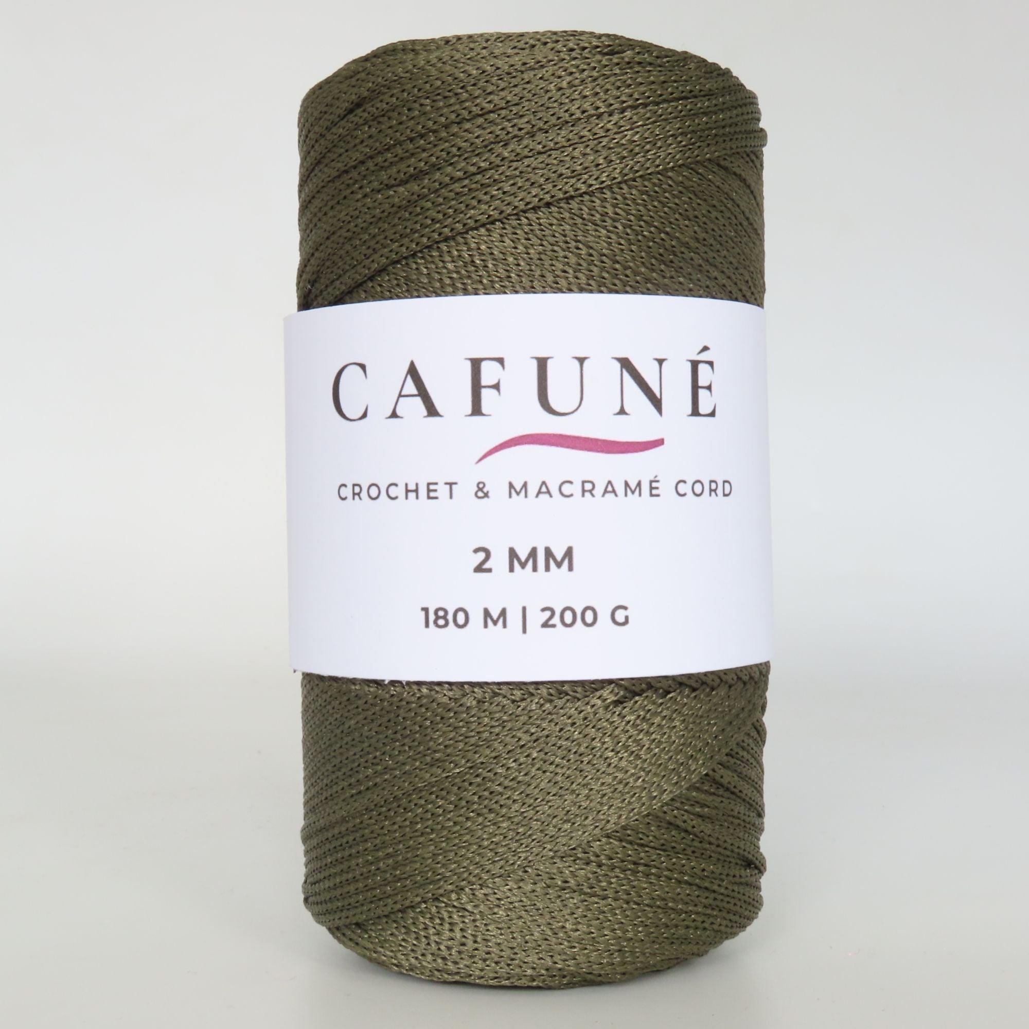 Cafuné Polypropylene Macrame Cord 2mm