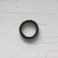 Ronde Karabijnhaak-35 mm- Zwart Metaal - Hobbygaren
